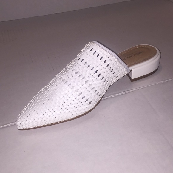 Sz 8 brand new white genuine leather - Picture 1 of 11